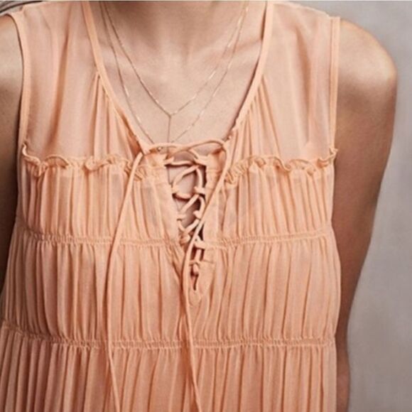 Anthropologie floreat calla lace up blouse - Picture 11 of 11